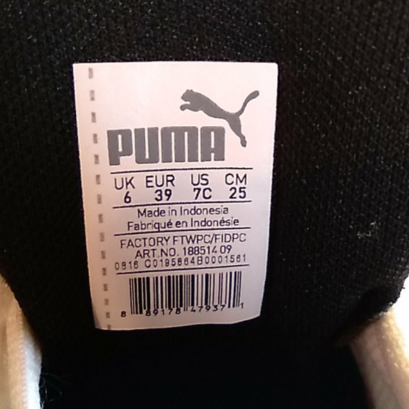 Puma athletic shoes size 7 - Picture 7 of 10